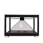 Outdoor 120X120cm Pyramid Hologram Glass Display 350cd/M2 Holo Box