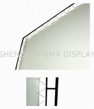 HD Foldable Projector Screen Anti - Crease Portableelastic Cords For Home Theater