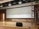 HD Customized Fixed Frame Projector Screen Shrot Throw With Black Velvet