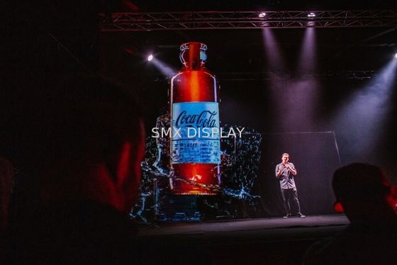 jakość Przezroczysty hologram z hologramem Pepperscrim 3D na scenę przezroczystą Fabryka