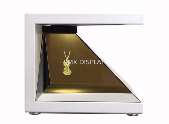 jakość Tempered 3D Hologram Showcase 1 Year Warranty With LCD AD Player Fabryka