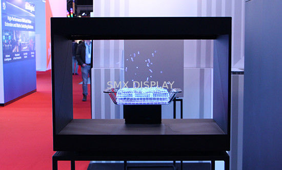 Jakość 22-calowy wyświetlacz hologramowy Full HD 22 cale Holocube Displaycase 3D Hologram Box na wystawę Fabryka