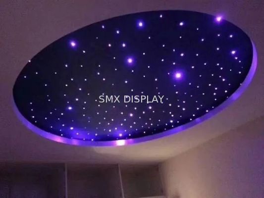 jakość Zestaw sufitowy LED światłowodowy Star 6W RGB do samochodu / pokoju z modelem muzycznym Fabryka