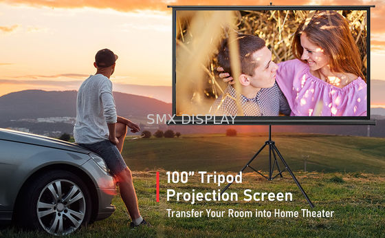 jakość Przenośny stojak na statyw Ekran projekcyjny Kino 96"X96" 244x244cm Fabryka