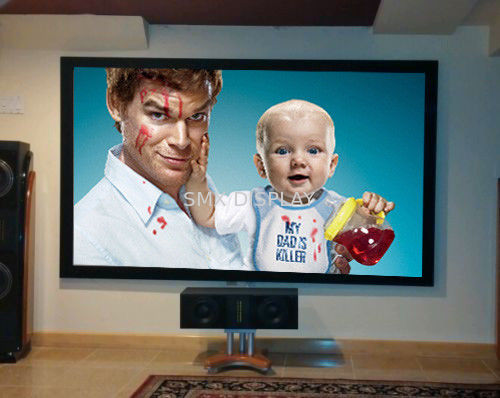 jakość Projektor Cinema Theatre Stała rama ekranowa Srebrna tkanina 3D Fabryka