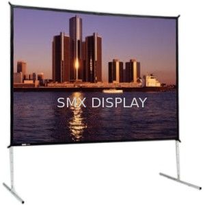 Jakość Portable Projector Fast Fold Screens / Movie Presentation Rear Projection Screen Fabryka