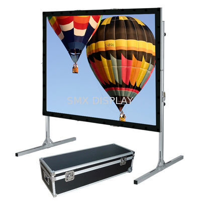 Jakość Outdoor Folding Roll Up fast fold projection screen For Cinema Fabryka
