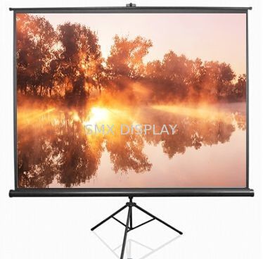 Jakość Floor Standing Portable Tripod Projection Screens Stand Mobile style Fabryka