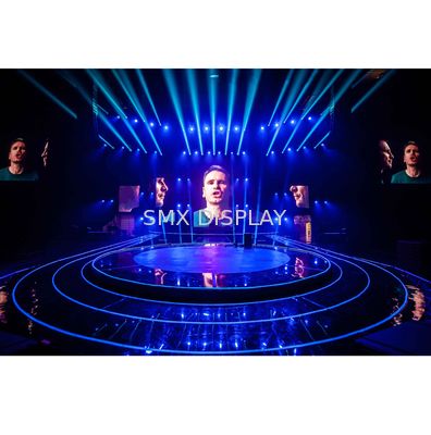 jakość Ekran Holo Gauze o długości 3,1 m, ekran z holograficznej siatki 3D tworzy obraz unoszący się na niebie Fabryka