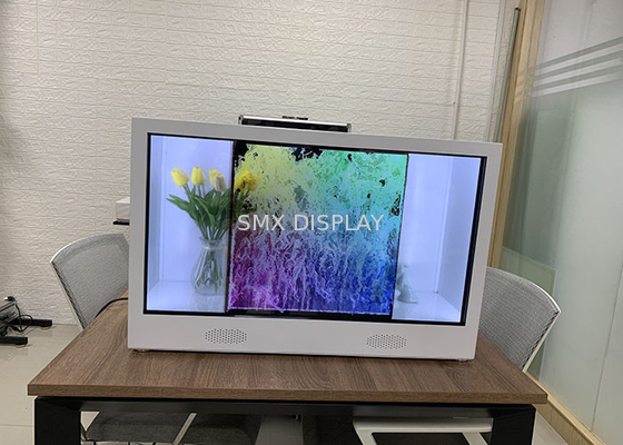 65-calowy wyświetlacz z hologramem 3D Przezroczysty prezentuje wideo Holobox