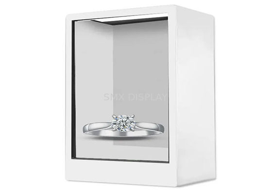 jakość 55-calowy ekran dotykowy 3D Holograficzny wyświetlacz Box Pionowa przezroczysta prezentacja LCD Fabryka