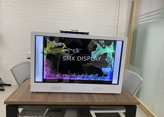 jakość 3-stronny ekran z hologramem 3D Przezroczysty dotykowy wyświetlacz piramidy z hologramem 3D Fabryka