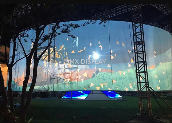 Ekran projektora holograficznego 3D do ekranu holograficznego Scena 360 stopni do projekcji ekranu przeciwmgielnego