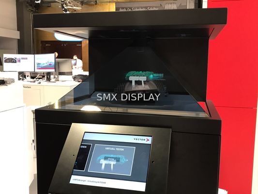 jakość 22 "Hologram Piramida Prezentacja Wirtualny hologram Technologia 3D Holograficzne pudełko Fabryka