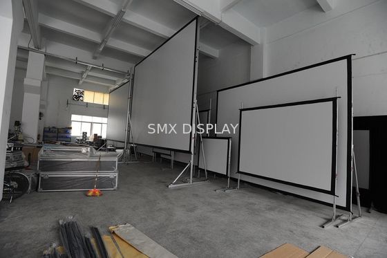 jakość 200-calowy tylny i przedni szybko składany ekran z zestawami do ubierania się i walizką do lotu Fabryka