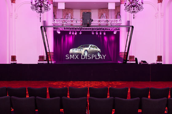 jakość 3D Holograficzny projektor wideo 5x30m Transparent Musical Holograficzny foliowy eyeliner Fabryka