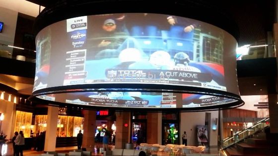 jakość Dostosowany ekran zakrzywiony 180 ° / 360 ° z 3-letnią gwarancją Fabryka