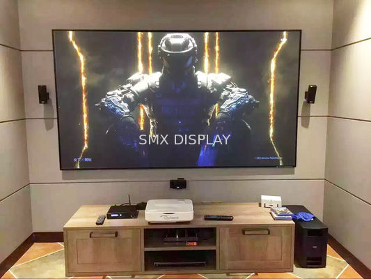 jakość HD Cinema Projection Screen with 10Cm Frame for 4K Cinema Fabryka