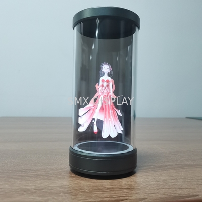 5calowy wyświetlacz 360 holograficzny cylinder holograficzny z formatem obrazu PNG Format wideo MP4