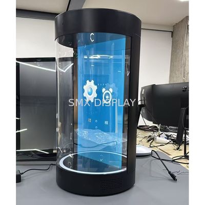 21Hologram cylindrowy w czasie rzeczywistym Hologramy w prawdziwym rozmiarze 3D Holograficzny wyświetlacz Holotuba