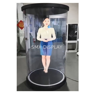 3D wyświetlacz holograficzny, interaktywny, 75-calowy, cyfrowy holograficzny stojak wystawienniczy