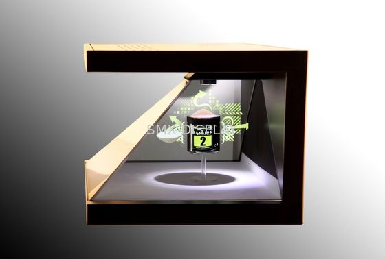 Jakość 3D Hologram Showcase 3-side View Holo Display Hologram Pyramid for Exhibition Advertising Fabryka