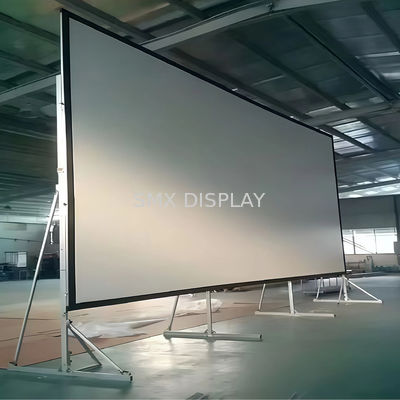 jakość Large Fast Fold Projector Screen - Portable Front/Rear Projection for Events & Presentations Fabryka