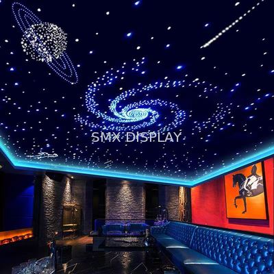 jakość Twinkling Star Ceiling Solution for Cinema Theater and Home Theater Installation Fabryka