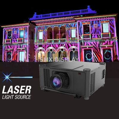 Projektor inżynieryjny zewnętrzny SMX 20000lumen Projektor laserowy WUXGA 3LCD do projekcji zewnętrznej budynku