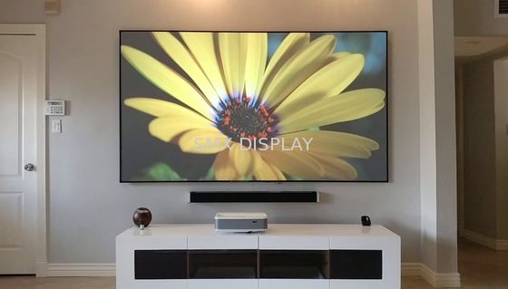 jakość Ekran kinowy z nieruchomą ramką Panel z anty - jasną projekcją 170 ° Kąt widzenia Fabryka