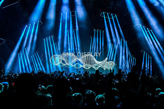 jakość Holograficzny ekran projekcyjny 3D Holoflex z poliamidu Fabryka