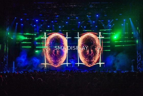 Przezroczysta gaza 3D Hologram Projekcja Pepperscrim