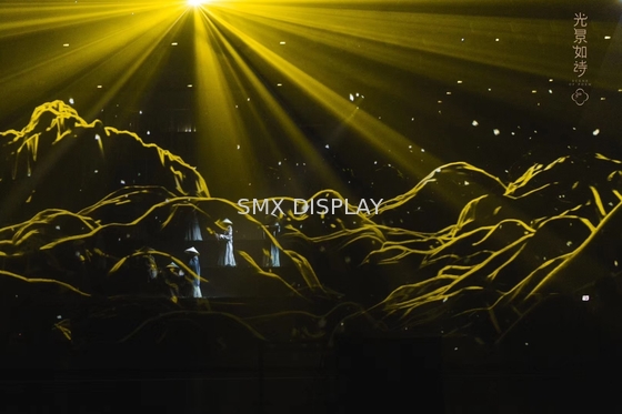Holographic Eyeliner Foil 3D Holographic Display for Concert , Fashion Showcase
