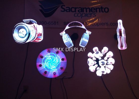 jakość Holoblade 3D Holographic Display 100 x 100 Cm do reklamy wewnętrznej Fabryka