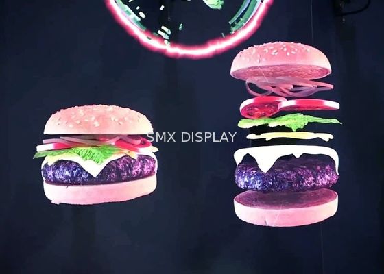 jakość Holographic Advertising 3D Display 176 Degree 3D Live Hologram Projection Fabryka