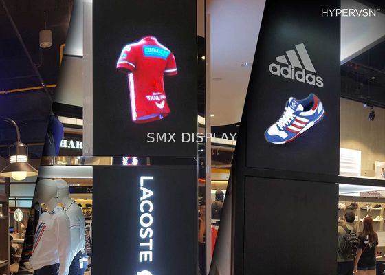 jakość High Resolution LED Based Technology Plug / Play  Hologram Display 3D Fabryka
