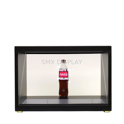 jakość 180 stopni Holo Cube 3D Hologram Showcase Display z rozdzielczością Full HD i regulowanym światłem LED Fabryka