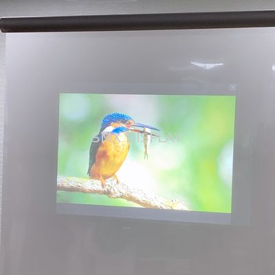 jakość Holographic Self Adhesive Rear Projection Window Film Hologram 3D Display Fabryka
