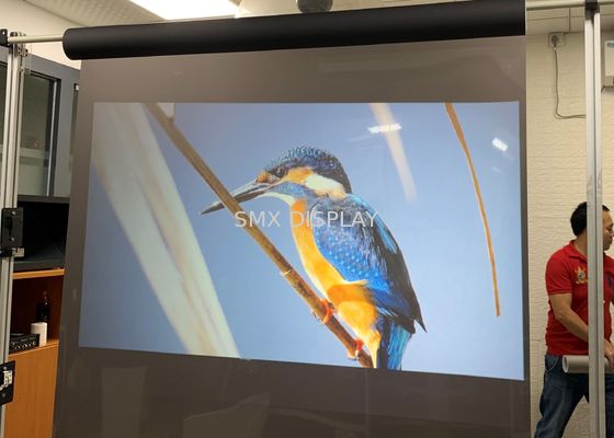 jakość High Contrast Mirror Rear Projection Film Self Adhesive for window advertising Fabryka