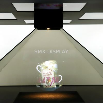 jakość Big Size 4 Sides 360 Degree Holographic Display Case Hologram Showcase Holo Box Fabryka