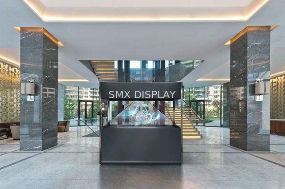 jakość Duży wyświetlacz holograficzny 3D piramidy Rozdzielczość Full HD 4 strony widoku Fabryka