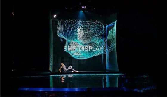 jakość Stage Holoflex Transparent Pepperscrim 3D Hologram Screen Fabryka