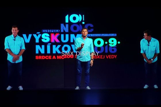 jakość Przezroczysty holograficzny wyświetlacz 95um 160 ° 5x30m Fabryka