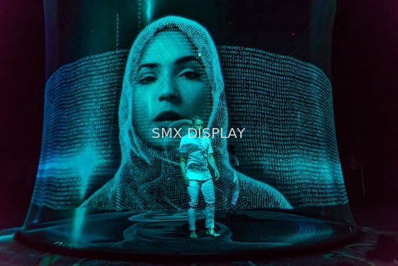 jakość Przezroczysty niewidoczny holograficzny ekran siatkowy 3D Pepperscrim Fabryka