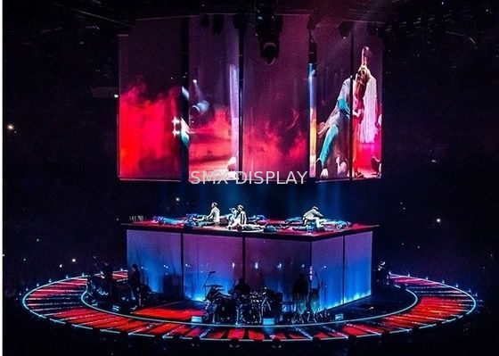 jakość Przedni tylny przezroczysty ekran z hologramem do koncertu na żywo Fabryka