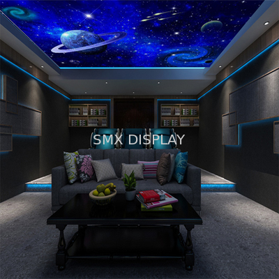 12VDC poliestrowe światłowodowe panele sufitowe w kształcie gwiazdy Caviar Ceiling Acoustic Panel