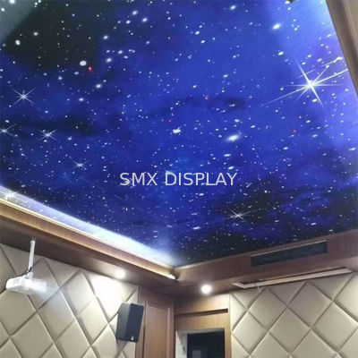 jakość KTV Bar LED Koraliki Światłowodowe panele sufitowe Star 12VDC Instalacja projektu Fabryka