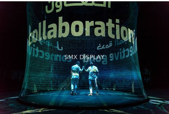 jakość Pepperscrim holograficzna folia projekcyjna o długości 30 m do reklamy zewnętrznej Fabryka