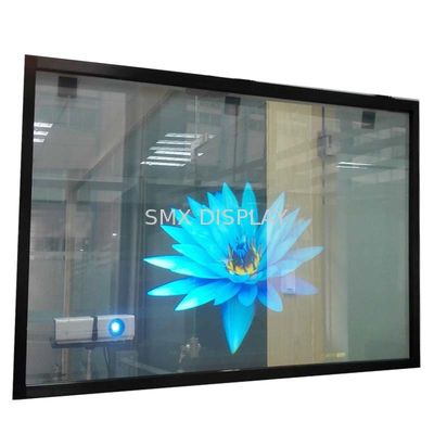 jakość Reklama 3D Tylna projekcja Film Daylight Glass Holographic 100um Transparent Fabryka