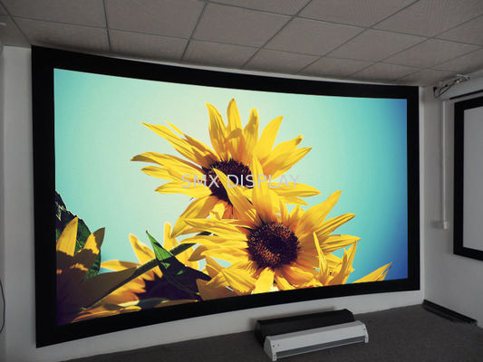 jakość Zakrzywiony ekran projekcyjny 180/360 stopni, ekran projekcyjny o wysokim wzmocnieniu Fabryka